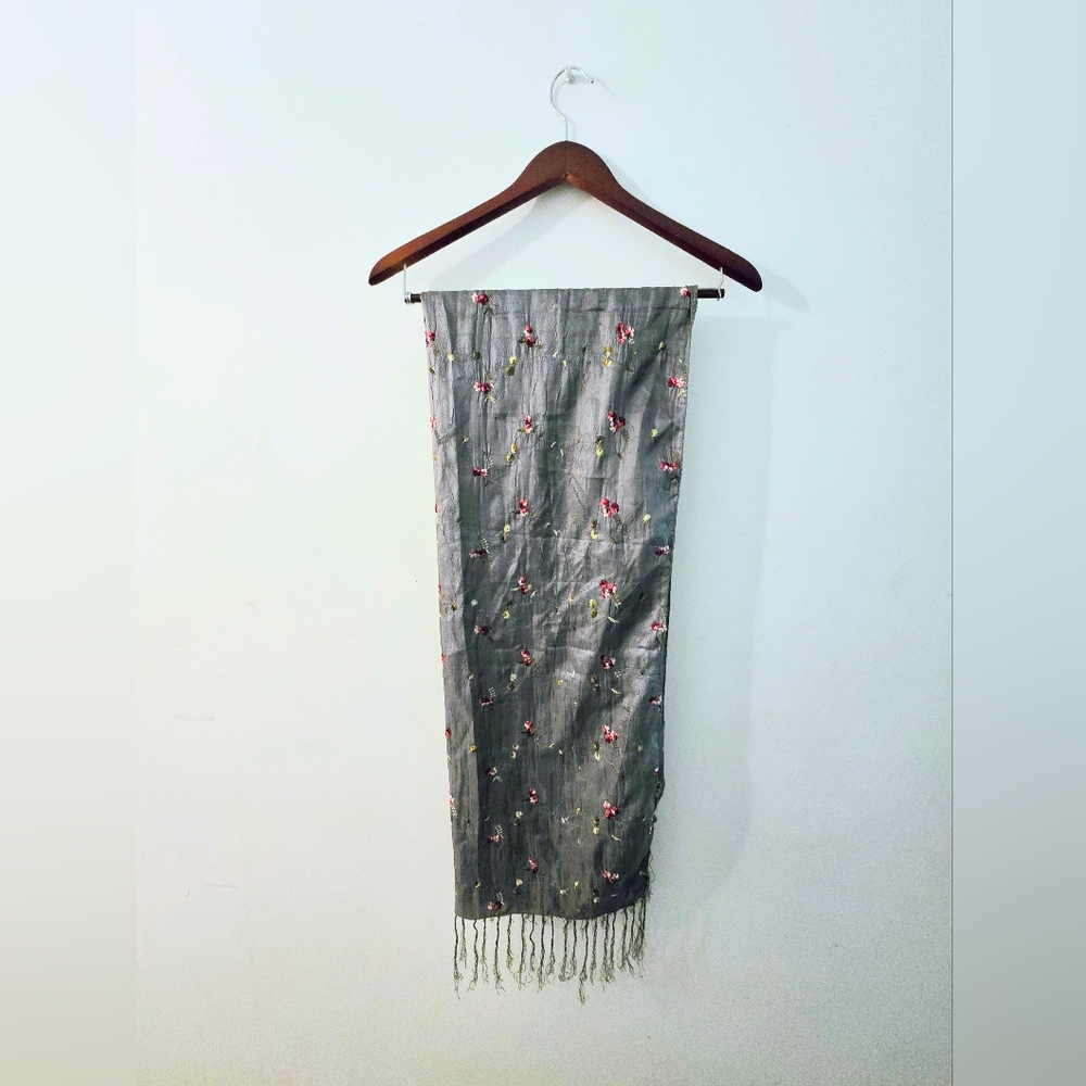 Silky scarf